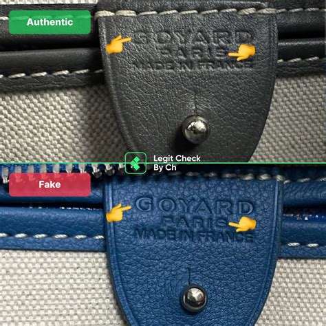 goyard artois real vs fake|authentic goyard bags serial number.